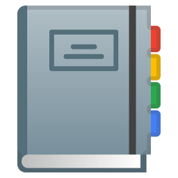 tabbed notebook icon